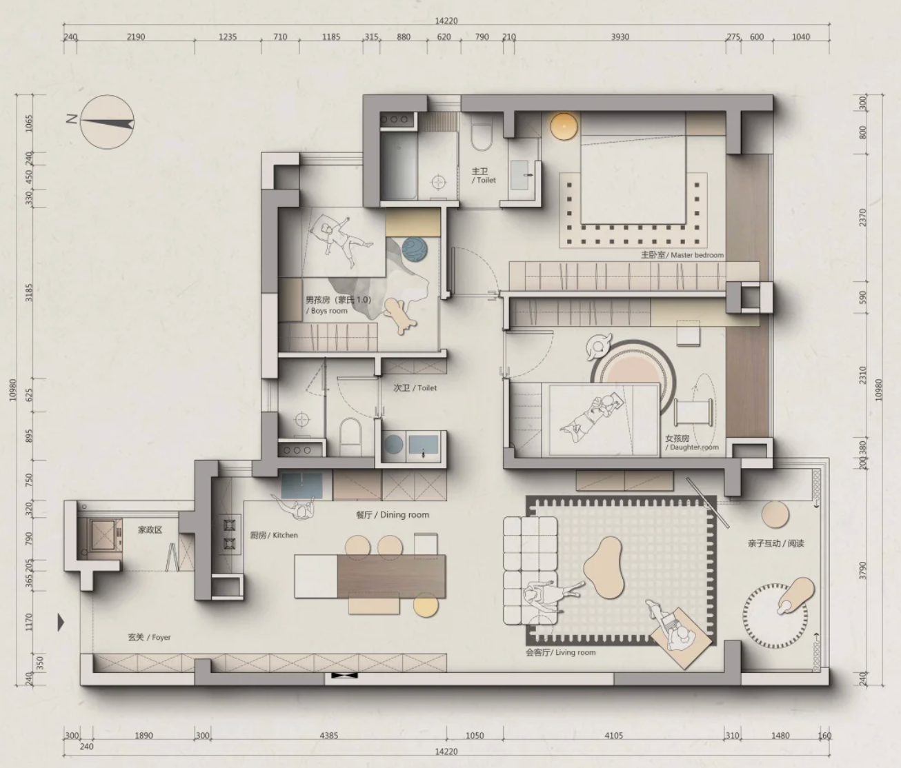 Interior Floor Plan Design Service