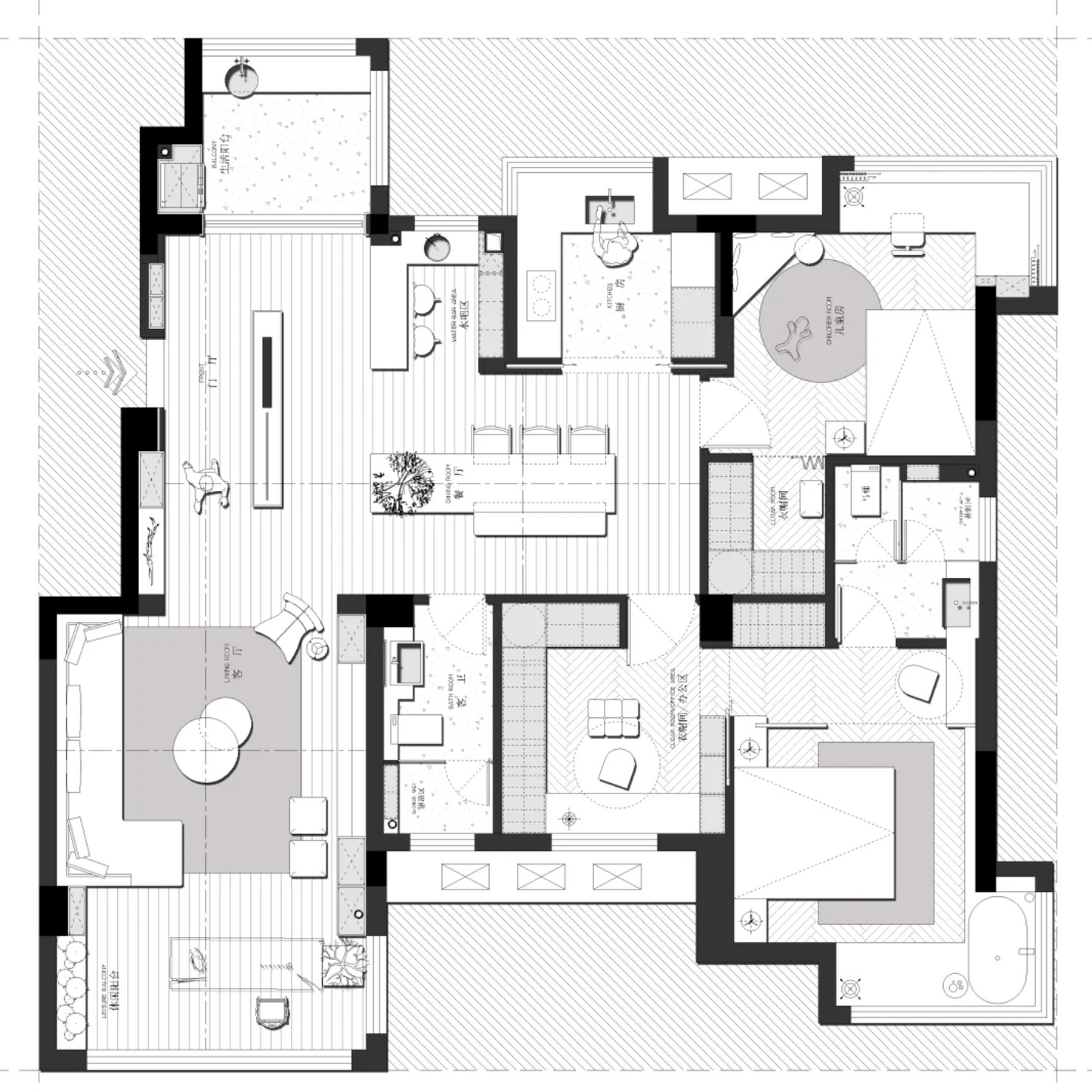 Interior Floor Plan Design Service