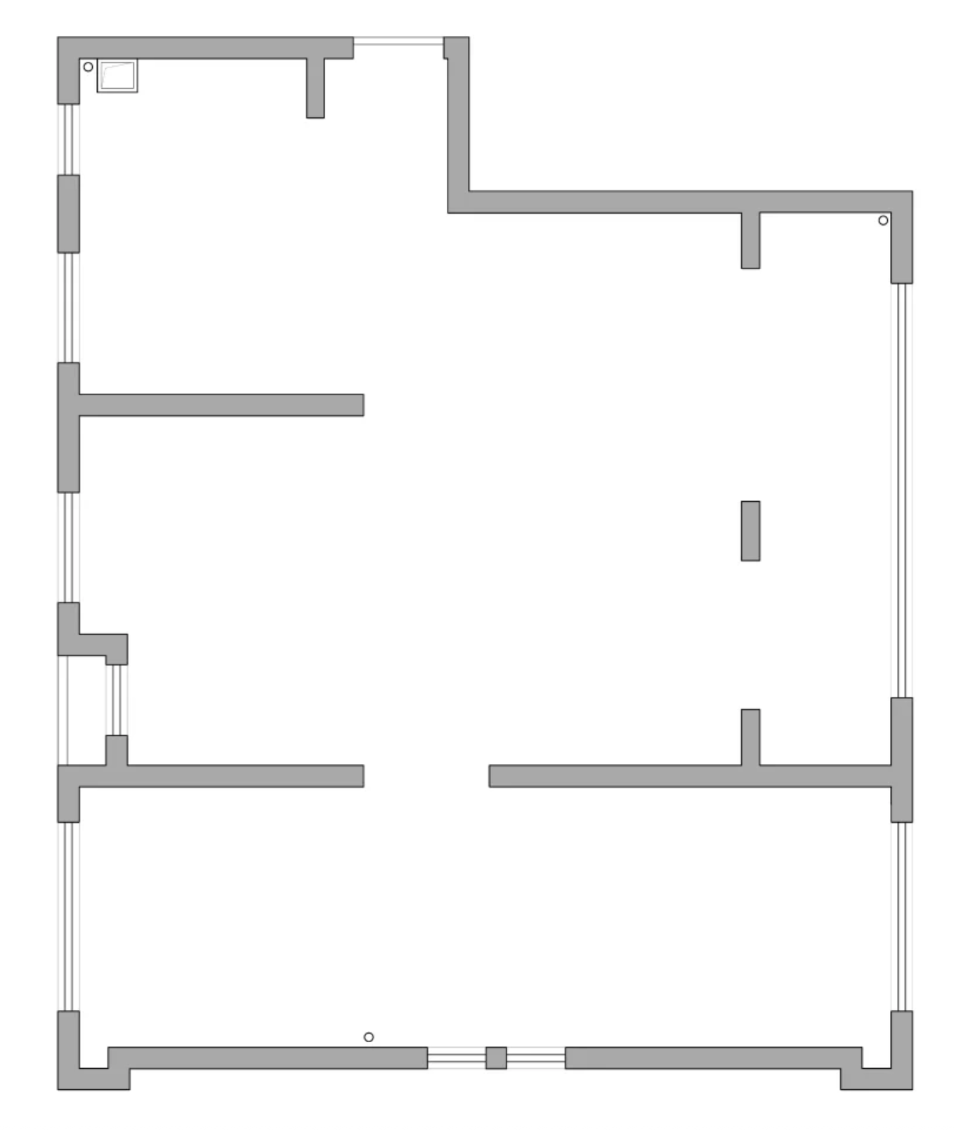 Original plain room