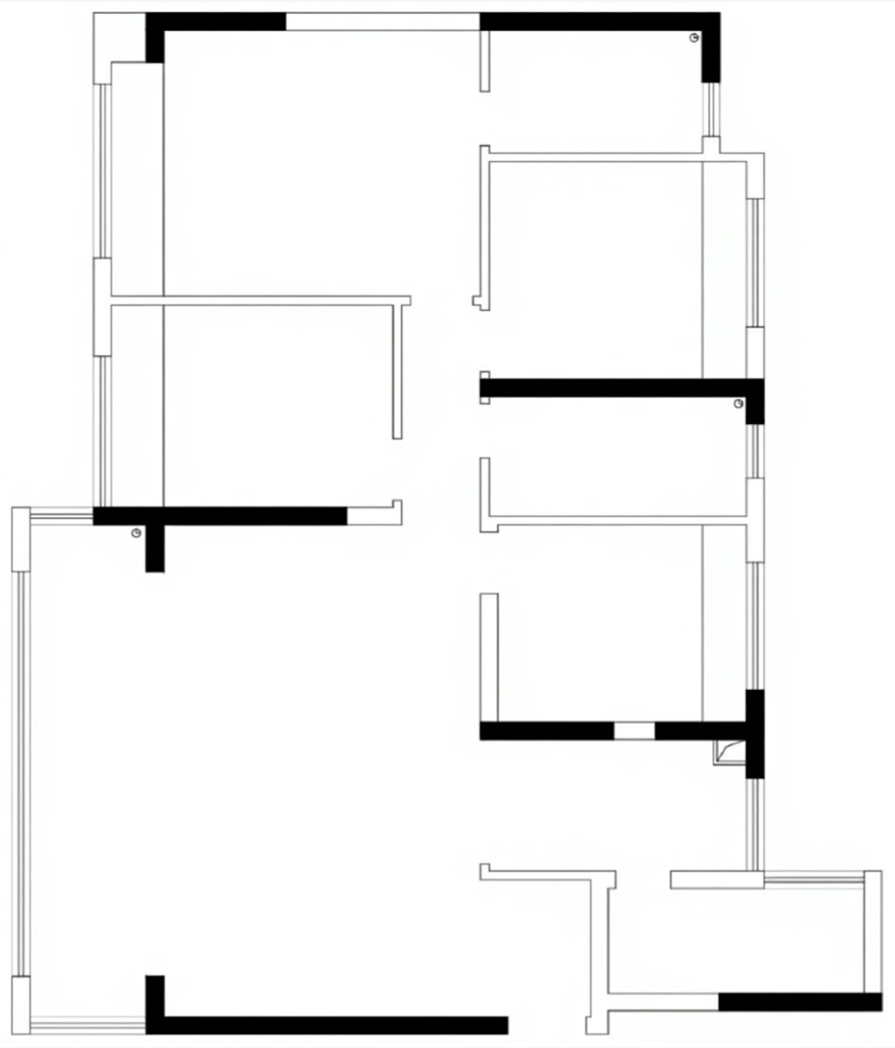 Original kitchen layout
